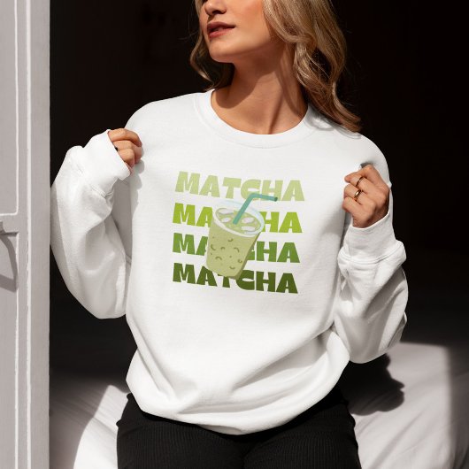 Sweatshirt C'est l'heure du Matcha, Matcha 