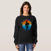 Sweatshirt c'est ma blessure Broken Leg Recovery (Devant entier)