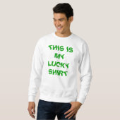 SWEATSHIRT C'EST MA CHEMISE CHALEUREUSE (Devant entier)