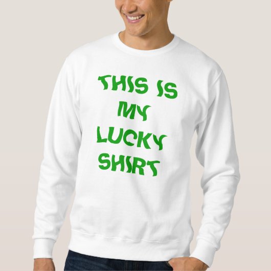 SWEATSHIRT C'EST MA CHEMISE CHALEUREUSE (Devant)