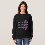 Sweatshirt C'est ma chemise de combat… fibro (Devant entier)
