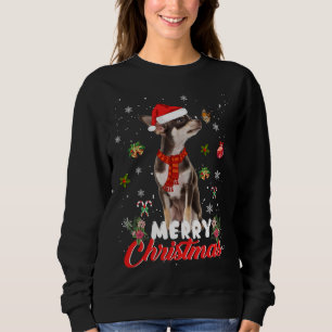 Sweatshirt C'Est Ma Chemise De Noël Chihuahua Joyeux Pajama
