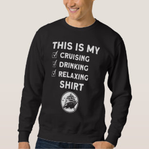 Sweatshirt C'est ma Croisière de Détente