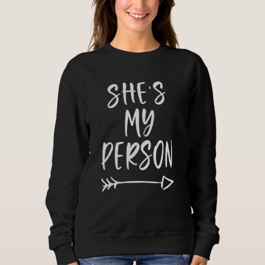 Sweatshirt C'est ma personne Bestie Bff pour les meilleurs am (Devant)