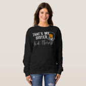 Sweatshirt C'est ma soeur là-bas 2e (Devant entier)