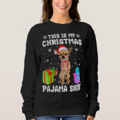 Sweatshirt C'Est Mon Chihuahua Chien Chien Pyjama Chiot (Devant)