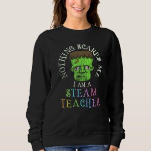 Sweatshirt C'Est Mon Costume D'Enseignant À La Vapeur Éffraya