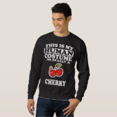 Sweatshirt C'est mon costume humain Je suis vraiment un fruit (Devant entier)