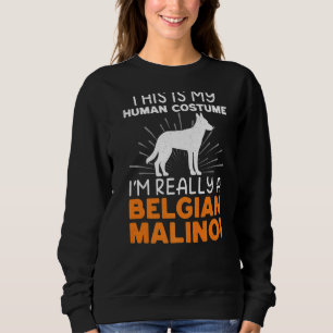 Sweatshirt C'est mon costume humain Je suis vraiment un Mali