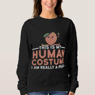 Sweatshirt C'est mon costume humain Je suis vraiment une hiro