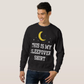 Sweatshirt C'Est Mon Épingle De Soirée Équipe De Soirée Migno (Devant entier)