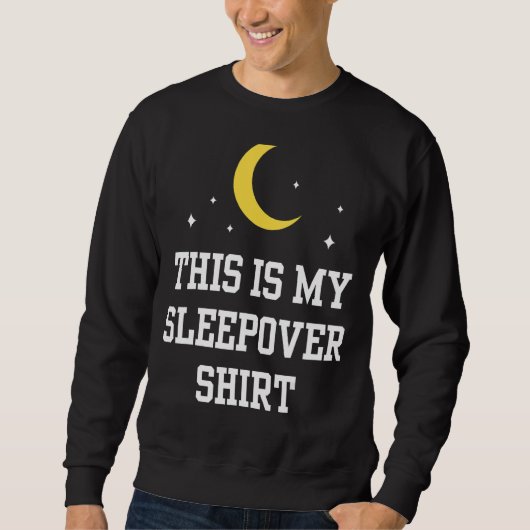 Sweatshirt C'Est Mon Épingle De Soirée Équipe De Soirée Migno (Devant)