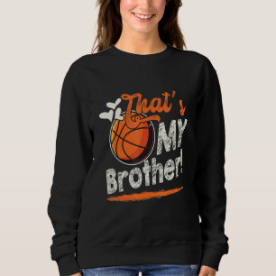 Sweatshirt C'est Mon Frère Basketball Famille Assortie