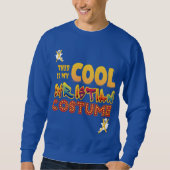 Sweatshirt C'Est Mon Halloween CHRÉTIEN COOL COSTUME (Devant)