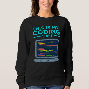 Sweatshirt C'Est Mon Programmeur De Programmation Informatiqu