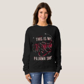 Sweatshirt C'Est Mon Pyjama De Noël (Devant entier)