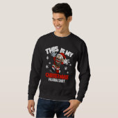 Sweatshirt C'est Mon Pyjama De Noël Noël (Devant entier)