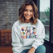 Sweatshirt C'est OK d'être différent