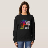 Sweatshirt C'est parti je suis 25 Premium (Devant entier)
