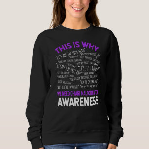 Sweatshirt C'Est Pourquoi Nous Avons Besoin De Sensibilisatio