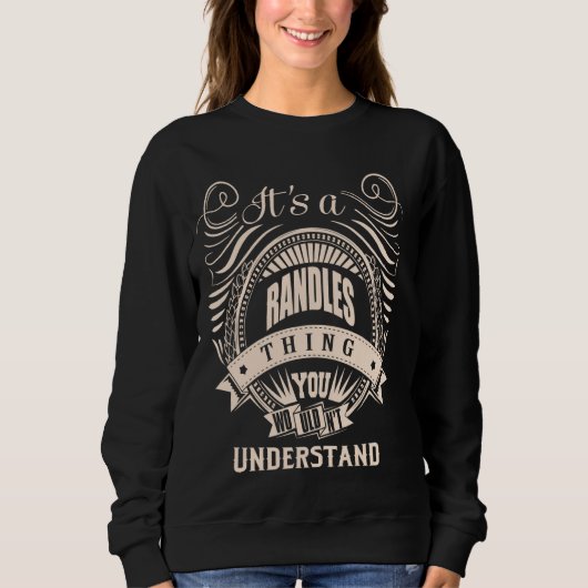 Sweatshirt C'est RANDLES chose Cadeaux (Devant)