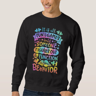 Sweatshirt C'est tout amusement et jeux jusqu'à ce que l'ense