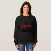 Sweatshirt C'Est Un Bon Jour Pour Faire Somme Math Math Ensei (Devant entier)