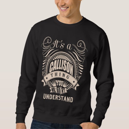 Sweatshirt C'est un cadeau d'appel (Devant)