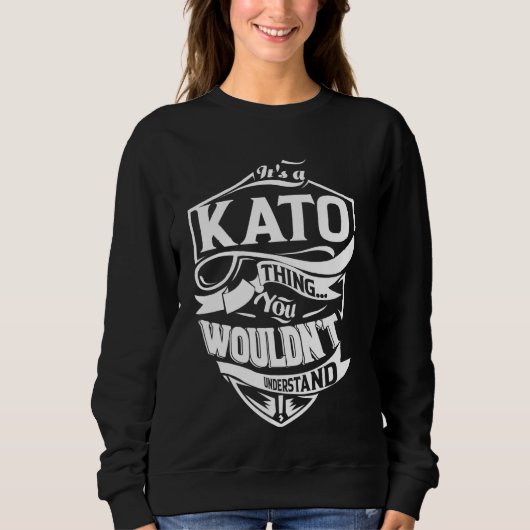 Sweatshirt C'est un cadeau KATO Thing (Devant)