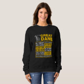 Sweatshirt C'Est Un Grand Dane (Devant entier)