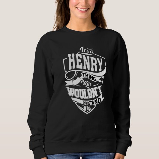 Sweatshirt C'est un Henry Thing (Devant)