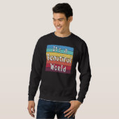Sweatshirt C'est un monde magnifique (Devant entier)