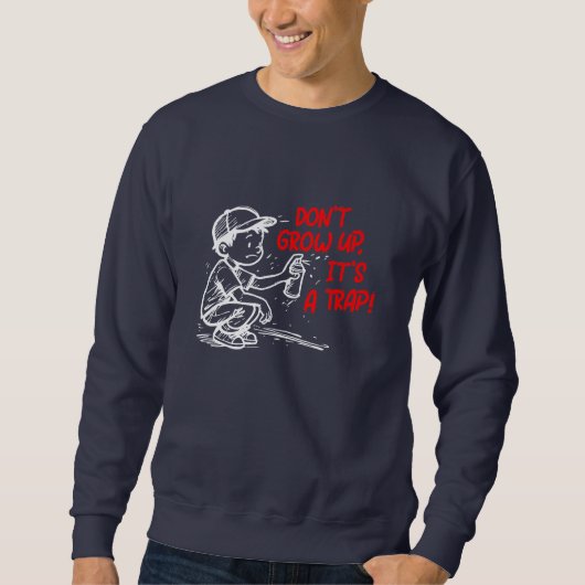 Sweatshirt C'est un piège (Devant)