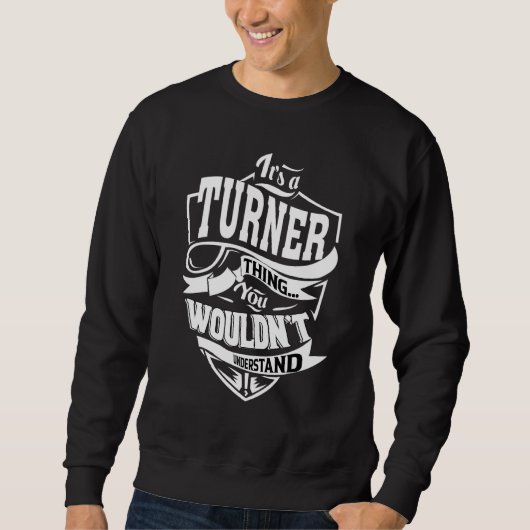 Sweatshirt C'est un truc de Turner (Devant)