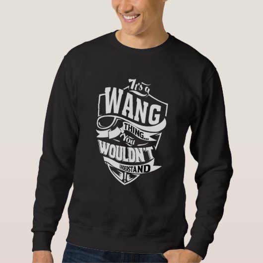 Sweatshirt C'est un truc de Wang (Devant)