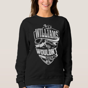 Sweatshirt C'est un truc Williams