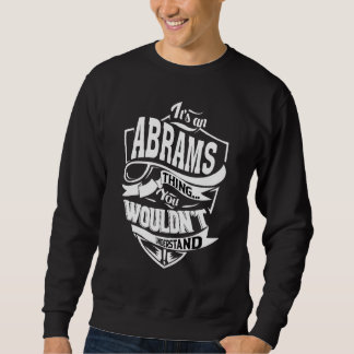Sweatshirt C'est une affaire d'Abrams  