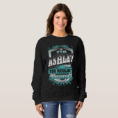 Sweatshirt C'est une affaire d'Ashley que vous ne comprendrie (Devant entier)