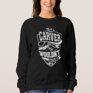 Sweatshirt C'est une affaire de Carver