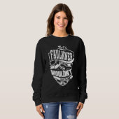 Sweatshirt C'est une affaire de Faulkner (Devant entier)