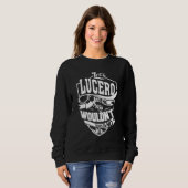 Sweatshirt C'est une affaire de Lucero (Devant entier)