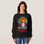 Sweatshirt C'est une affaire de Lucero que vous ne comprendri (Devant entier)