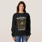 Sweatshirt C'est une affaire de MAKI que vous ne comprendriez (Devant entier)
