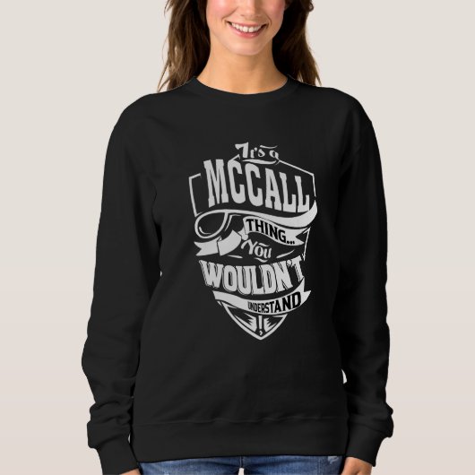 Sweatshirt C'est une affaire de Mccall (Devant)