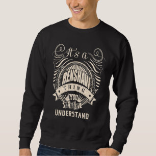 Sweatshirt C'est une affaire de RENSHAW que vous ne comprendr