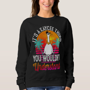 Sweatshirt C'est une affaire Kaycee que vous ne comprendriez 