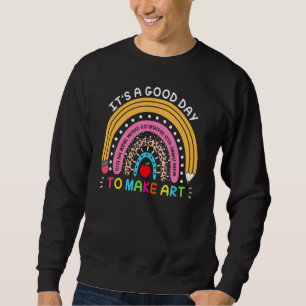 Sweatshirt C'est une bonne journée pour enseigner à des minus