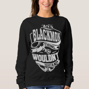 Sweatshirt C'est une chose BLACKMON
