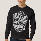 Sweatshirt C'est une chose BLACKMON (Devant)