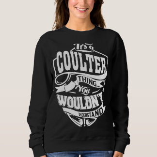 Sweatshirt C'est une chose COULTER
